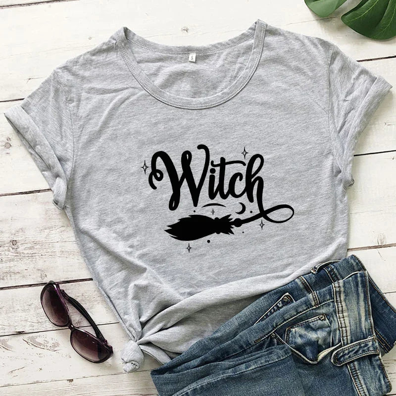 Witch Broom T-Shirt