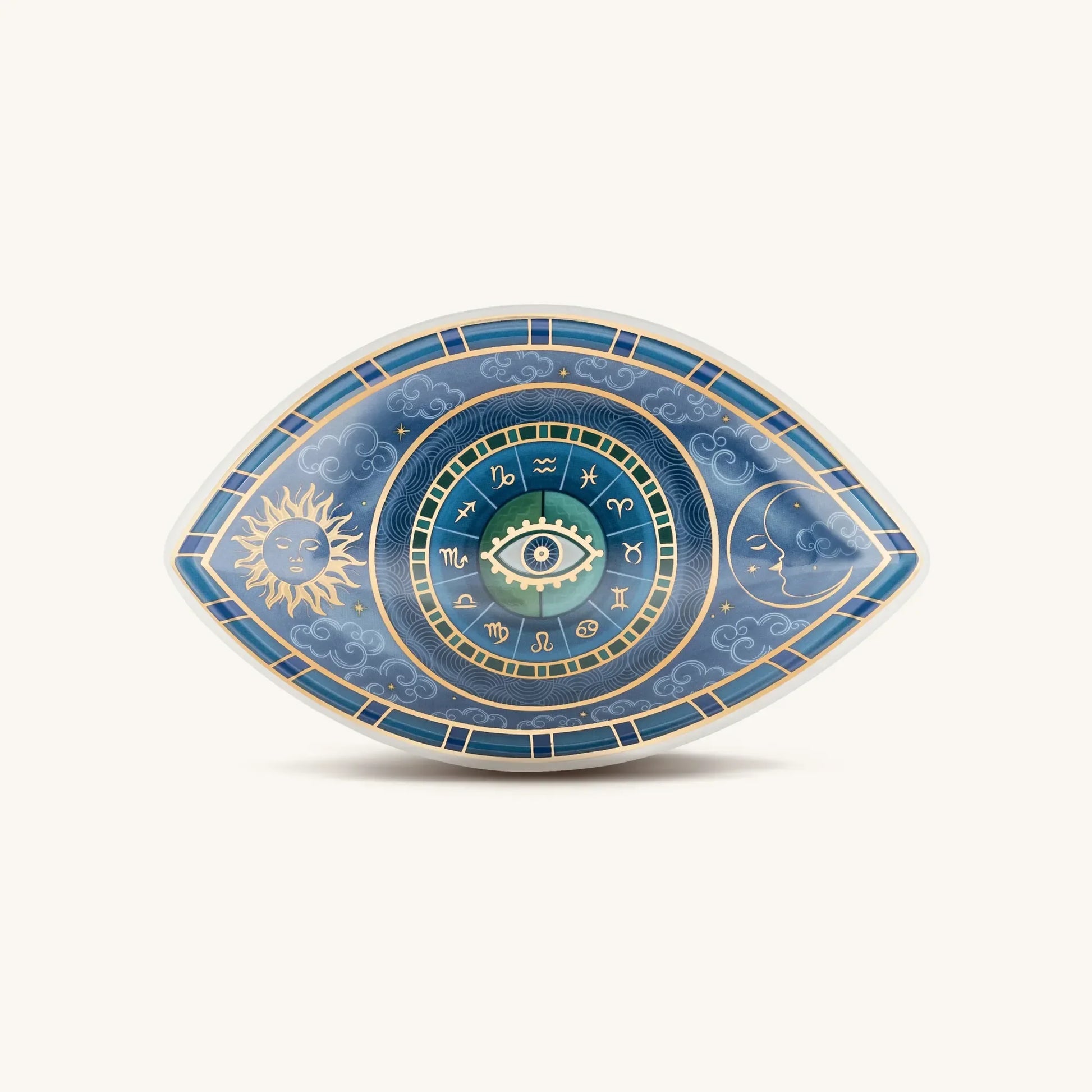 Celestial Unity - Evil Eye Ceramic Wall Blessing – Home Decor