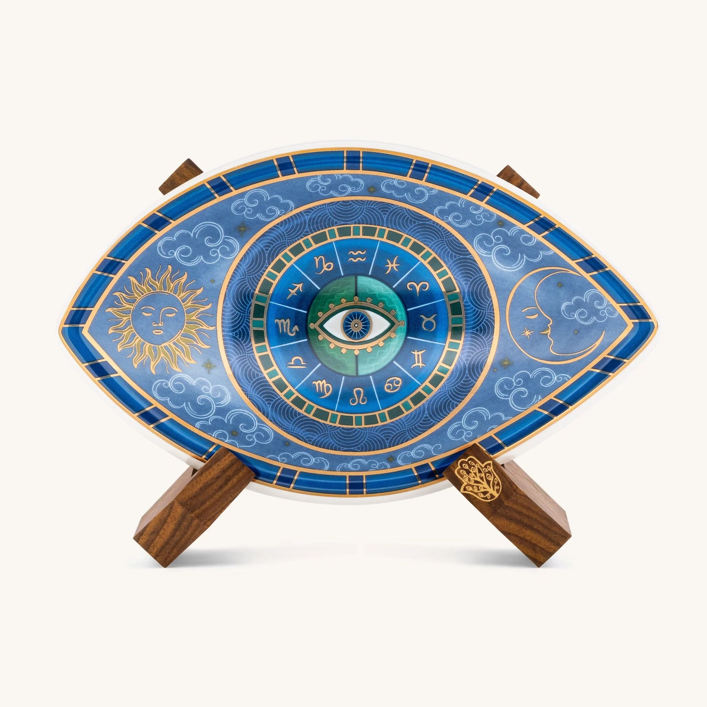 Celestial Unity - Evil Eye Ceramic Wall Blessing – Home Decor