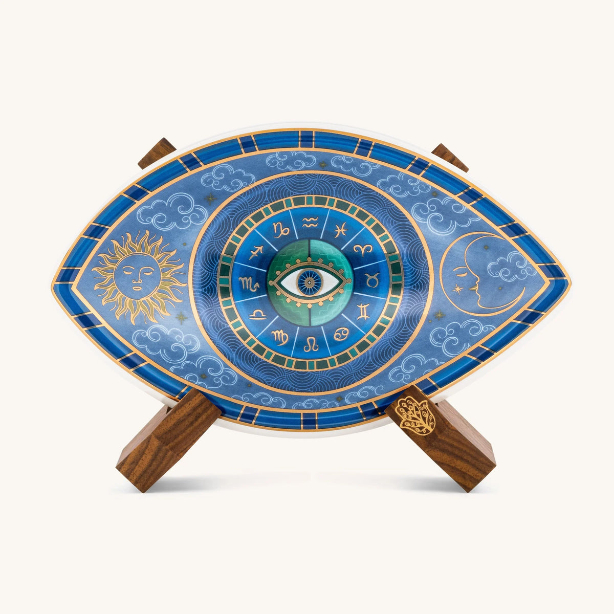 Celestial Unity - Evil Eye Ceramic Wall Blessing – Home Decor
