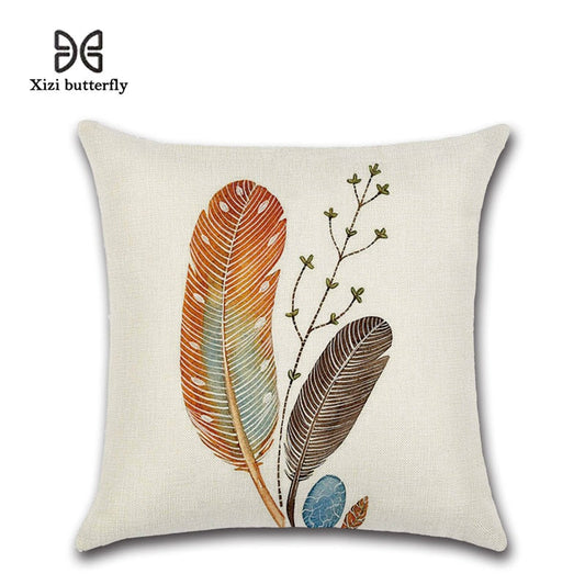 Free Spirit Feather Pillow Cover (multiple designs)