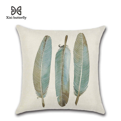 Free Spirit Feather Pillow Cover (multiple designs)