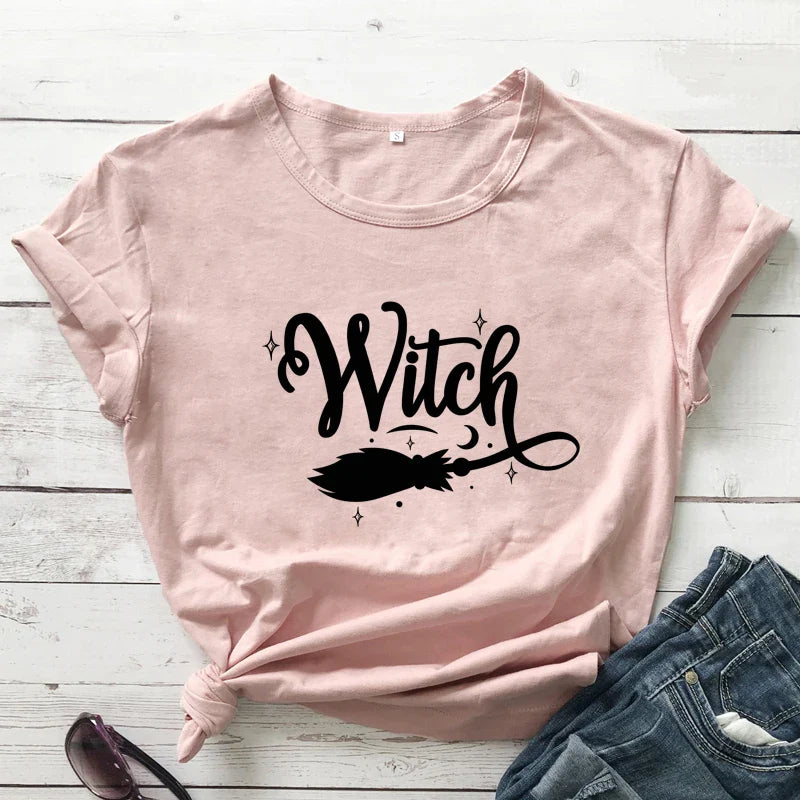 Witch Broom T-Shirt