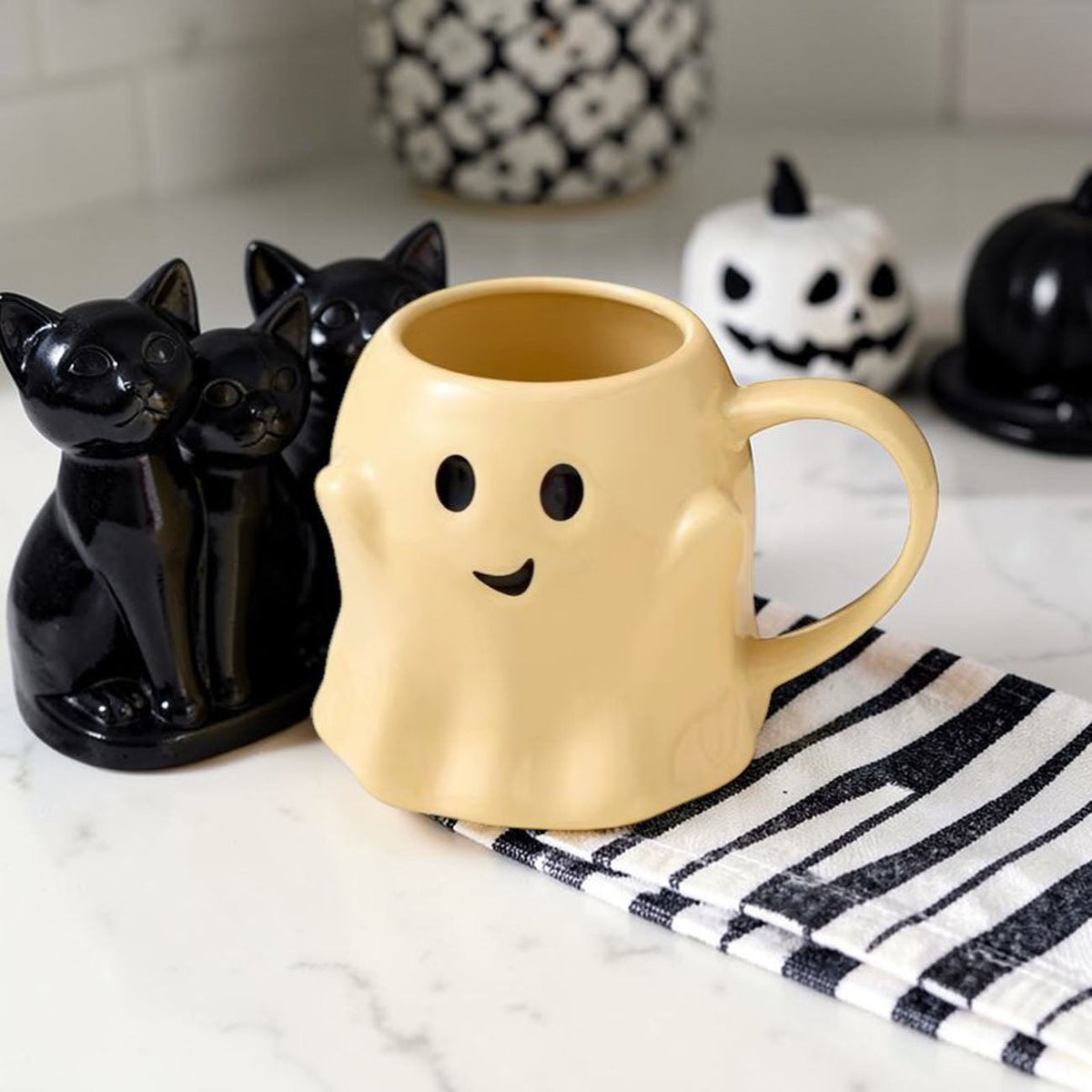Ghost Coffee Mug, 14.8 oz | Cute Halloween Cup