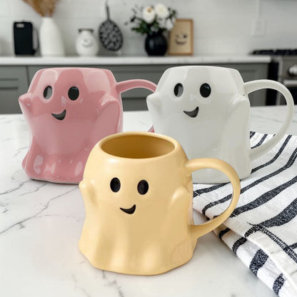 Ghost Coffee Mug, 14.8 oz | Cute Halloween Cup