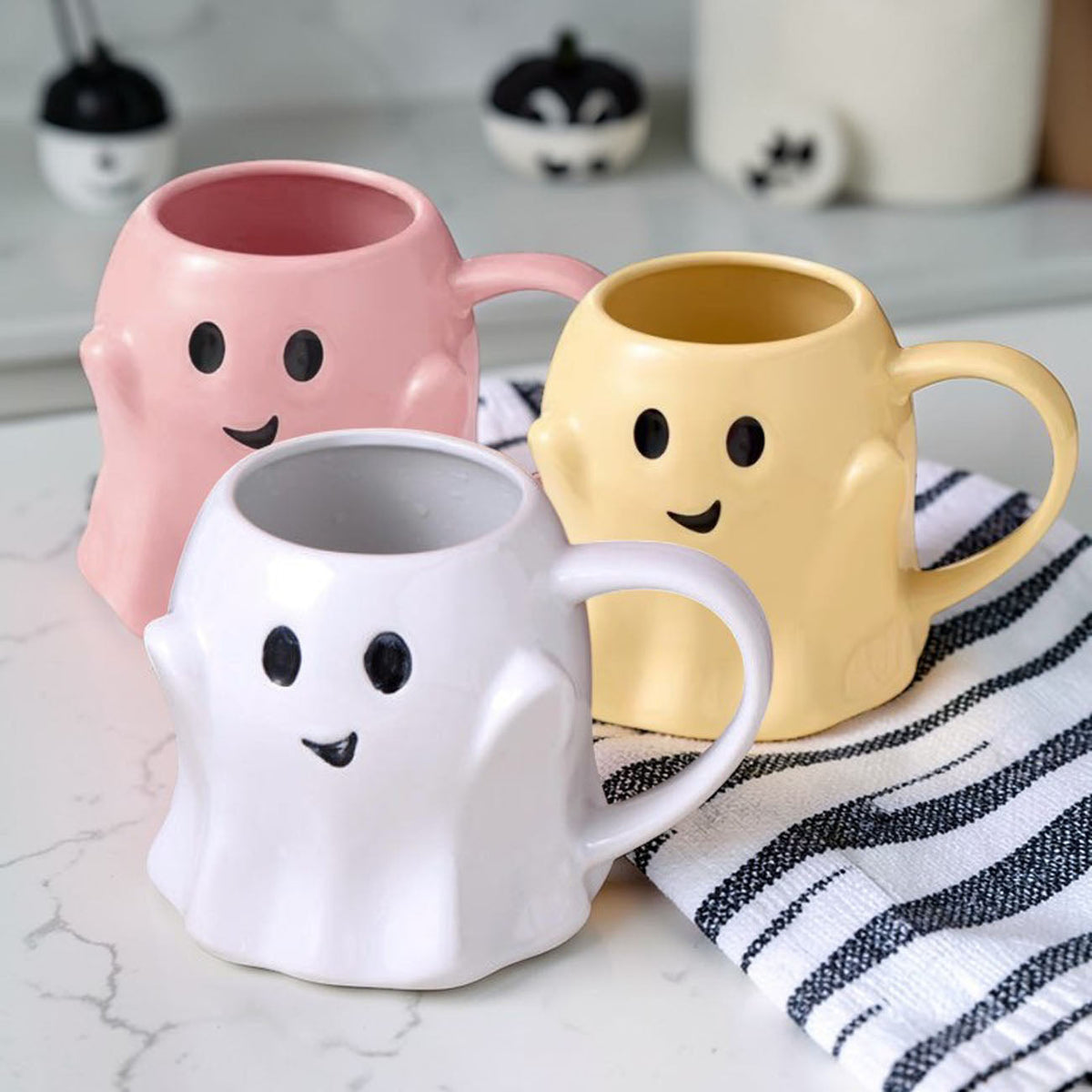 Ghost Coffee Mug, 14.8 oz | Cute Halloween Cup