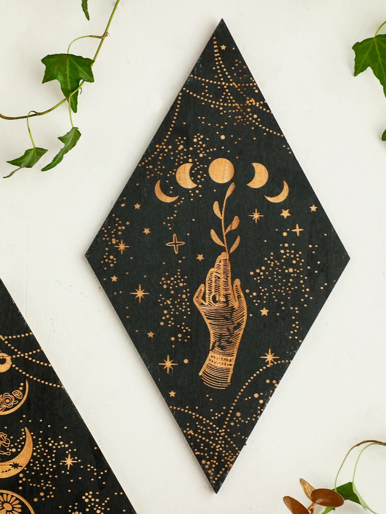 Moon Phase Wall Plaques – home decor