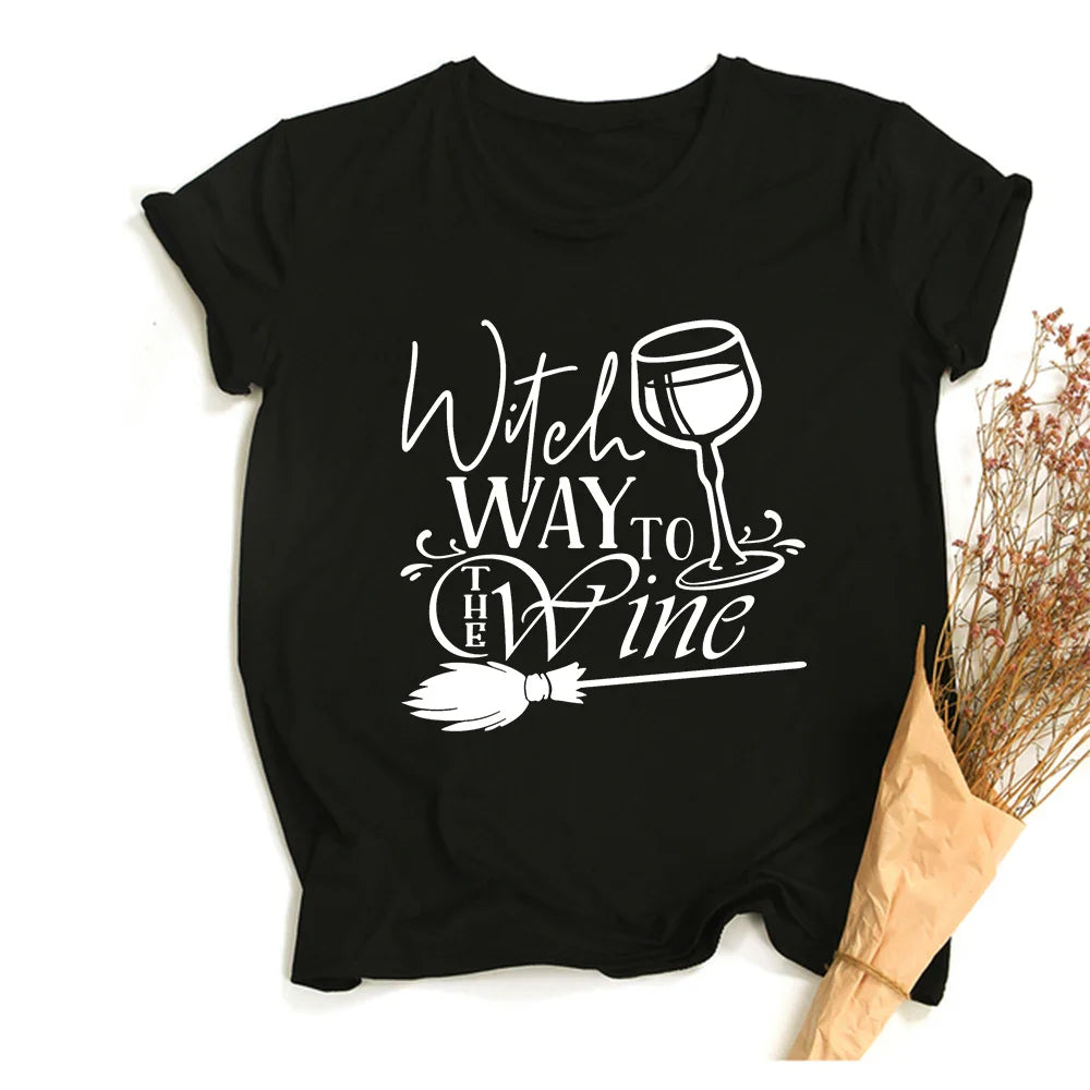 Witchy Quotes Crop Top T-Shirts