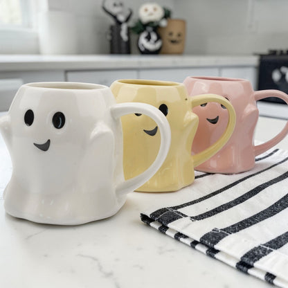 Ghost Coffee Mug, 14.8 oz | Cute Halloween Cup