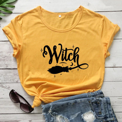 Witch Broom T-Shirt