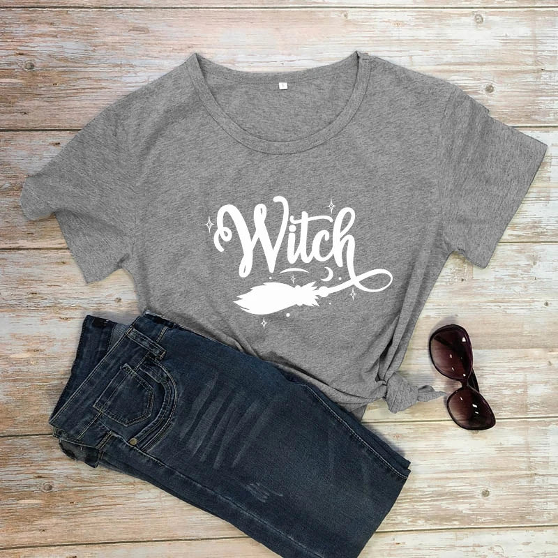 Witch Broom T-Shirt