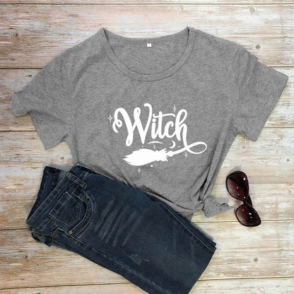 Witch Broom T-Shirt