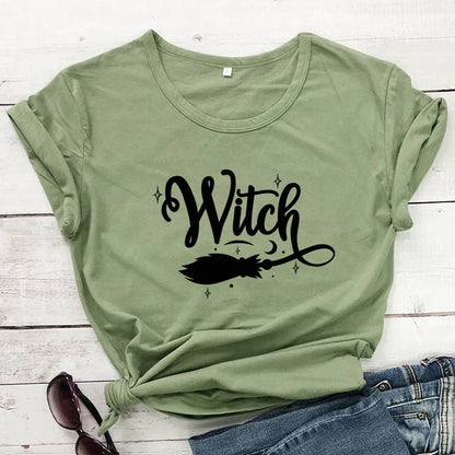 Witch Broom T-Shirt