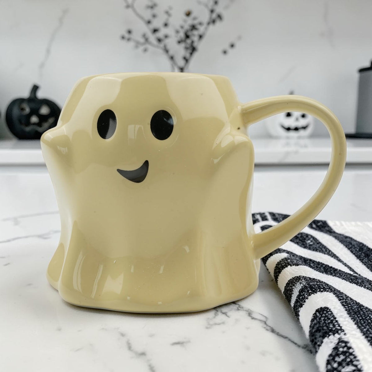 Ghost Coffee Mug, 14.8 oz | Cute Halloween Cup