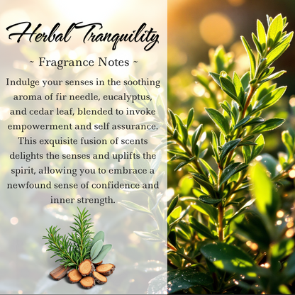 Herbal Tranquility Crystal-Enhanced Reed Oil Diffuser, 100ml