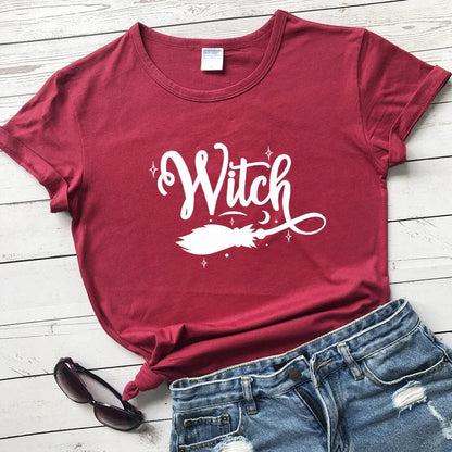 Witch Broom T-Shirt