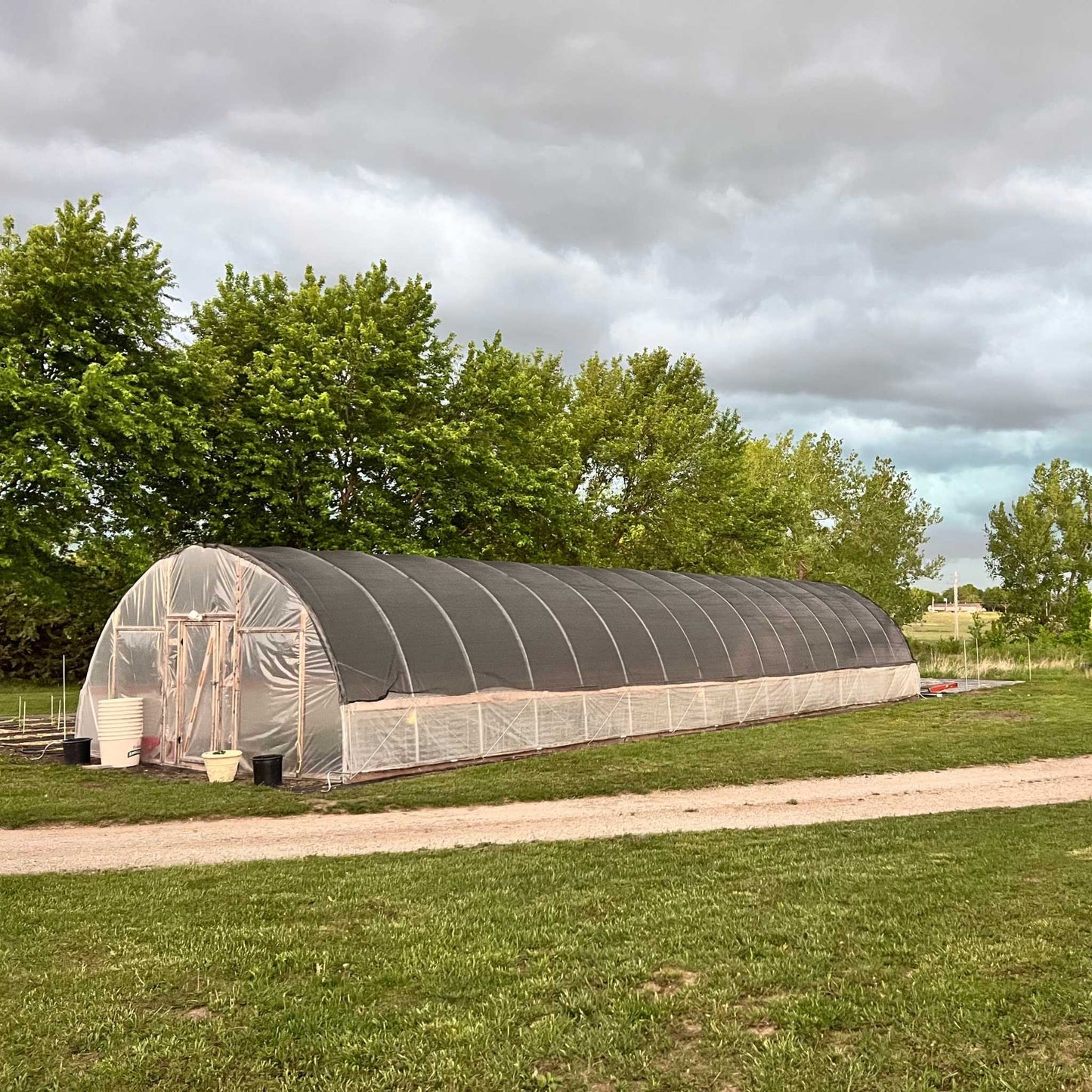 DIY Greenhouse Kit - 16 ft Wide Hoop House –