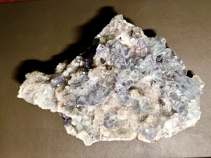 Huge 5.5 lbs Blue Fluorite XL "Sugar Cube" Double Sided Cluster – Clusters