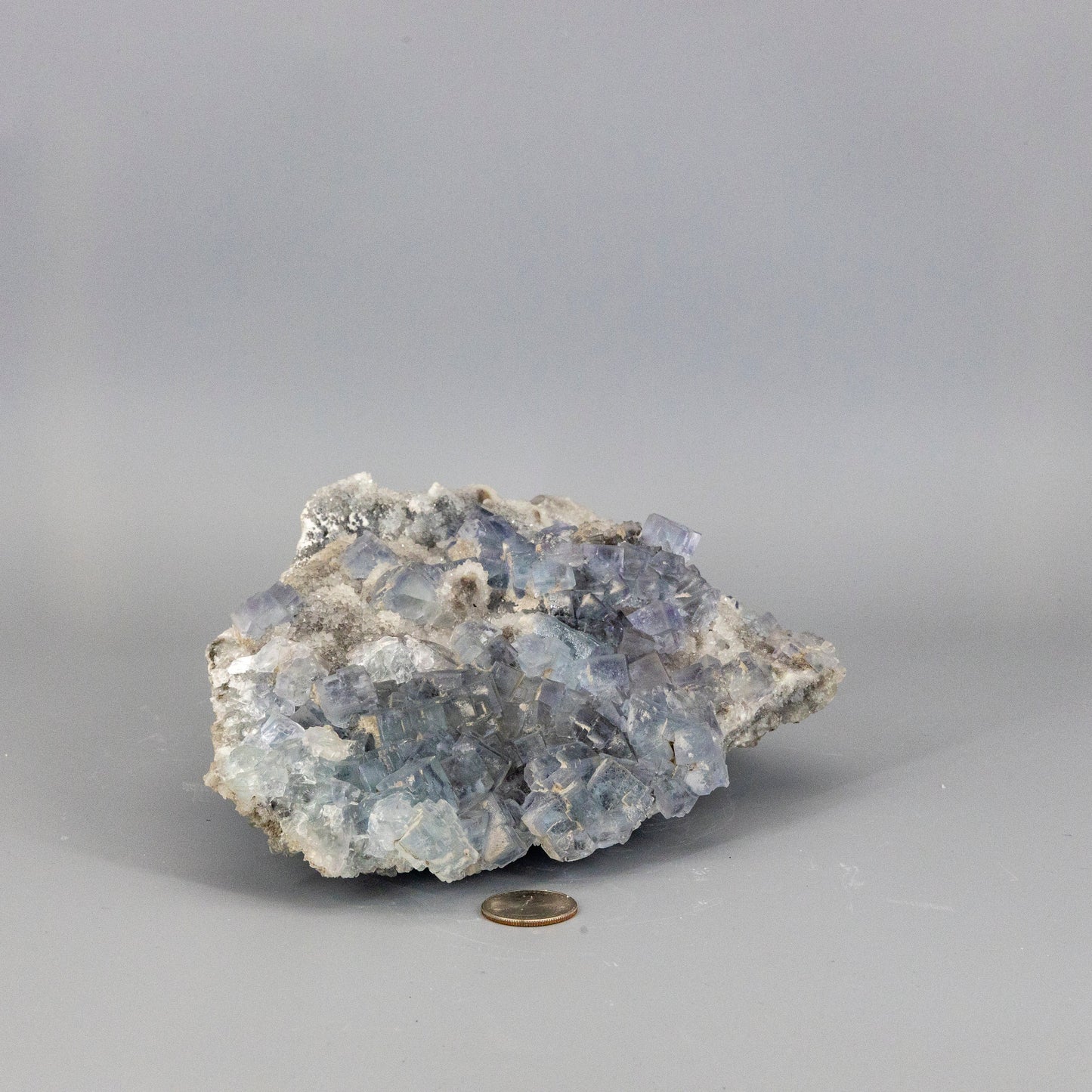 Huge 5.5 lbs Blue Fluorite XL "Sugar Cube" Double Sided Cluster – Clusters