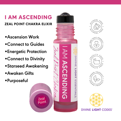 Chakra Balancing Elixirs - Essential Oils - 10 Roller Bottles Set