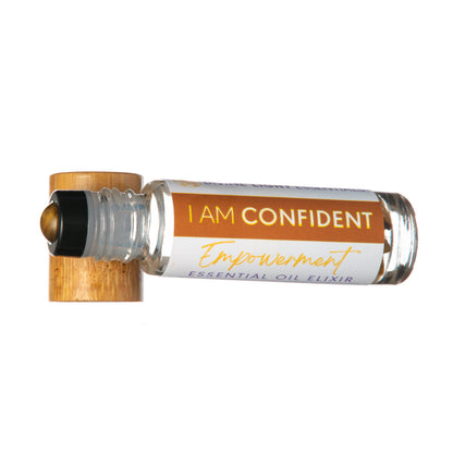 I Am Confident Essential Oil Elixir - Empowerment - Aromatherapy Roller Bottle