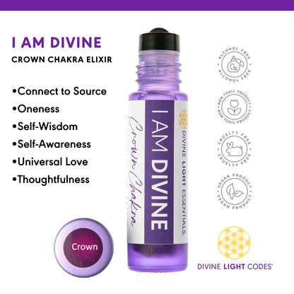 Chakra Balancing Elixirs - Essential Oils - 7 Roller Bottles Set