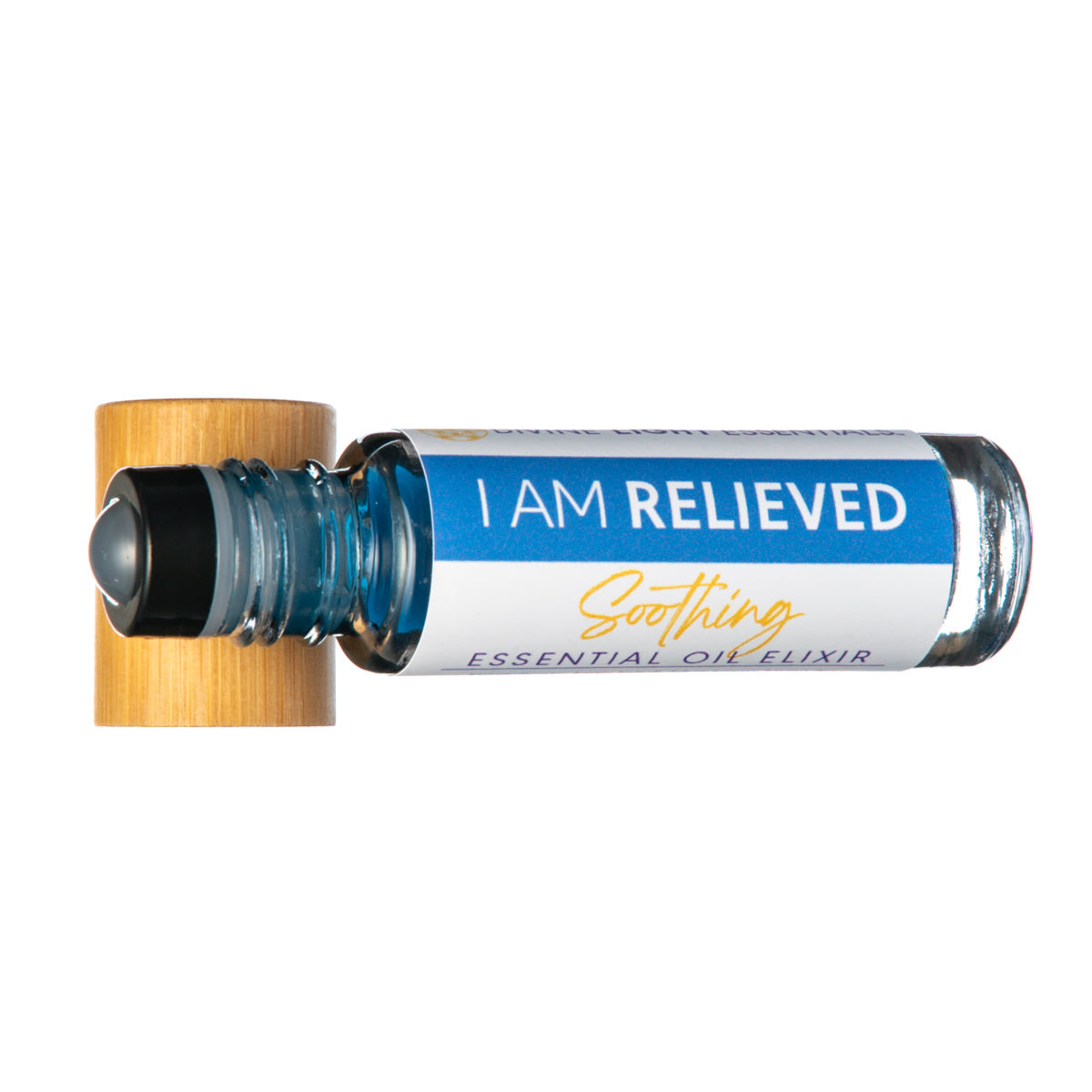 I Am Relieved Essential Oil Elixir - Soothing - Aromatherapy Roller Bottle