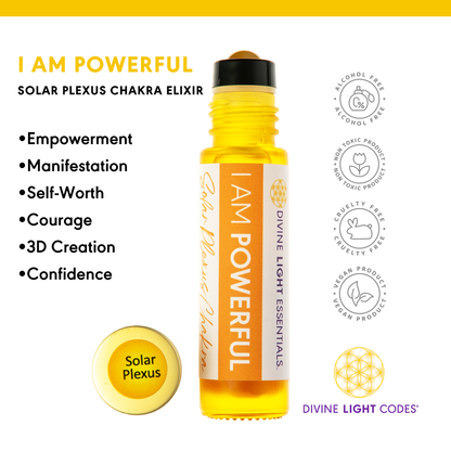 Chakra Balancing Elixirs - Essential Oils - 7 Roller Bottles Set