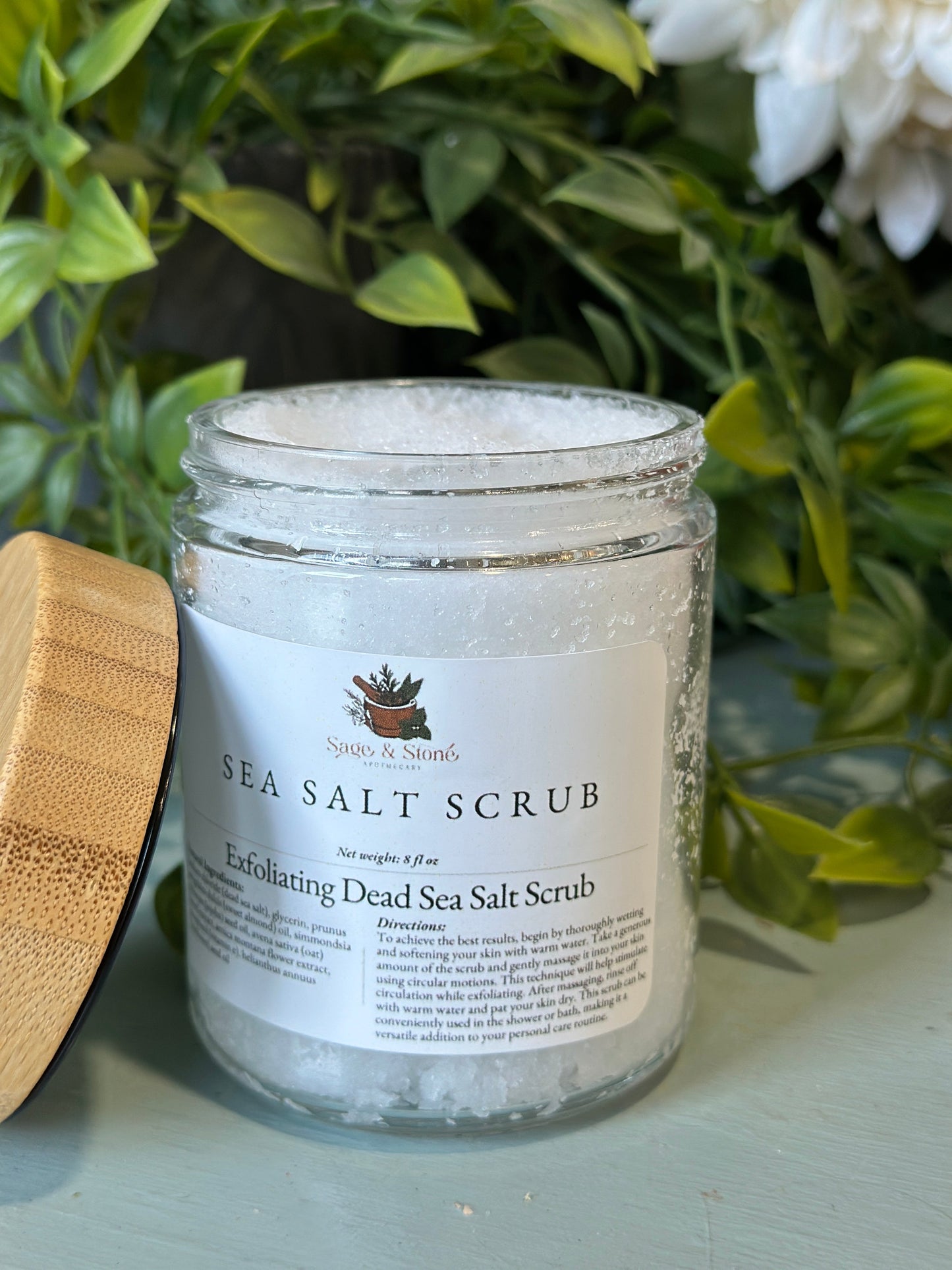 Exfoliating Dead Sea Salt Scrub