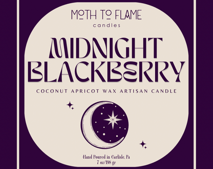 Midnight Blackberry – 7 oz - Blackberry, Champagne, Raspberry, Sugar Praline