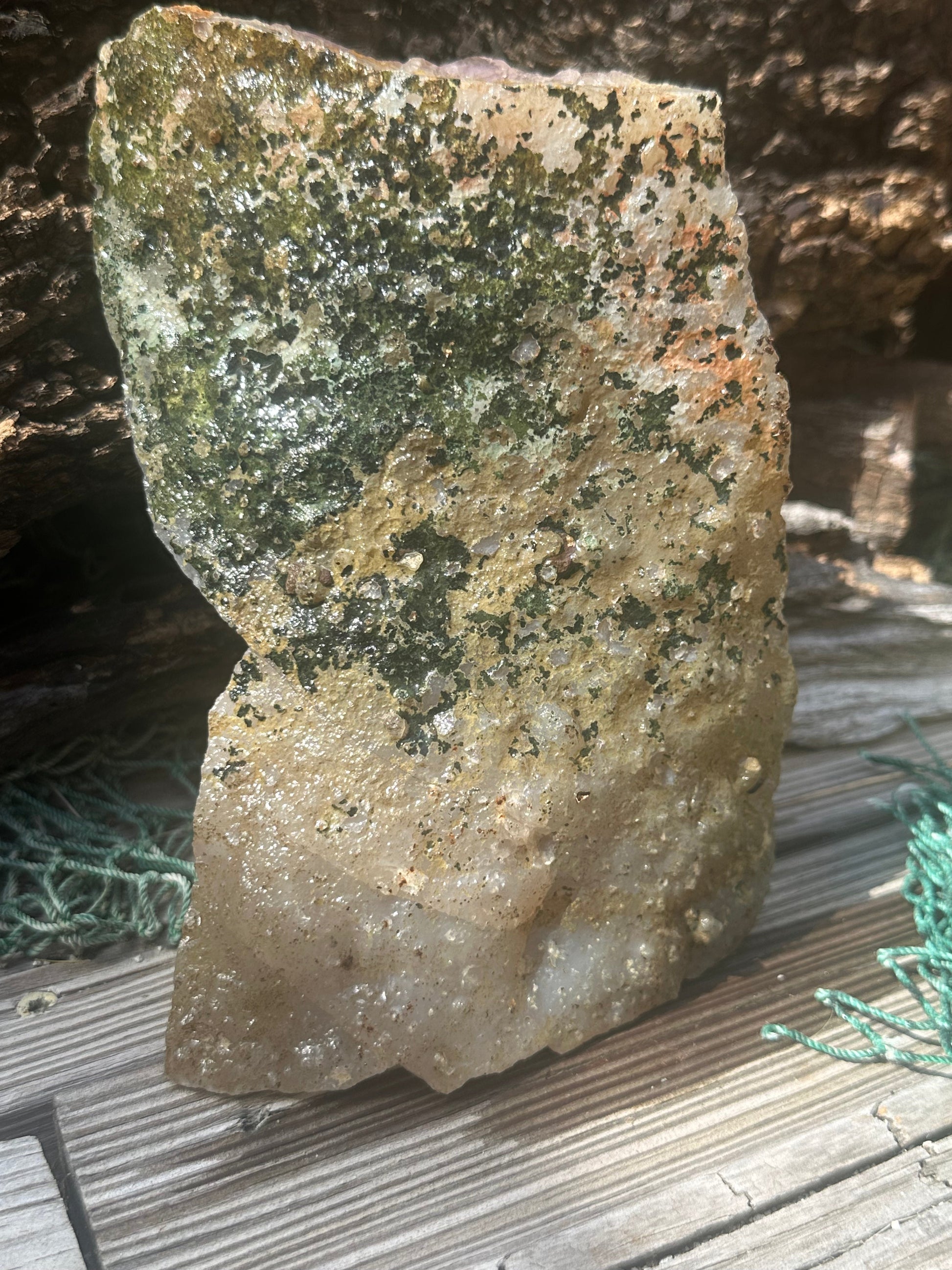 Natural Amethyst Cluster Crystal Specimen-Raw Purple Quartz Geode (7.9x4.7x2.3) – rocks and fossils