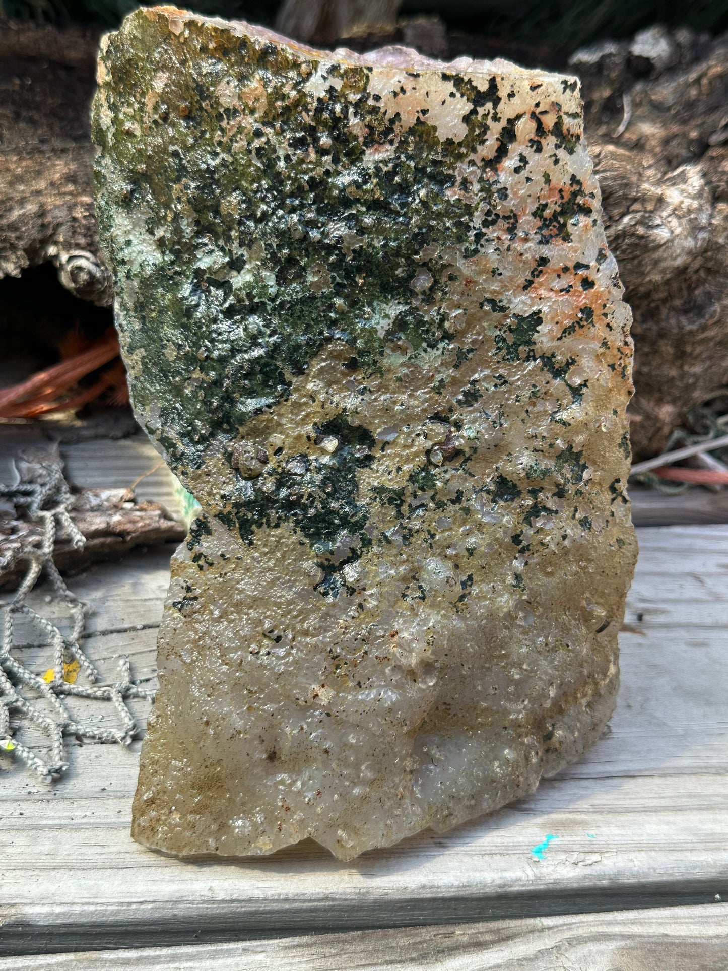 Natural Amethyst Cluster Crystal Specimen-Raw Purple Quartz Geode (7.9x4.7x2.3) – rocks and fossils