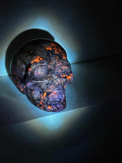 2" Skull – Yooperlite Skull
