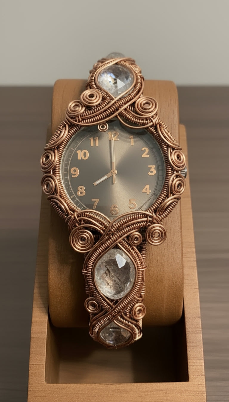 Fancy Wire Wrapped Clarity/Focus Watch