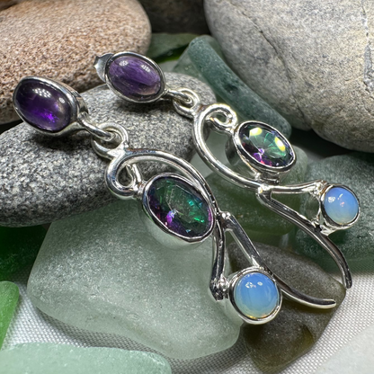 Fairy Waterfall Mystic Topaz Earrings