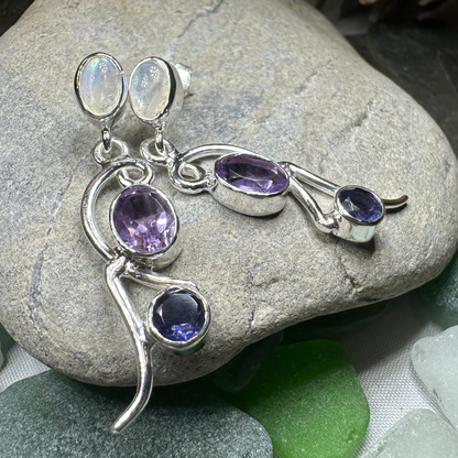 Fairy Waterfall Mystic Topaz Earrings