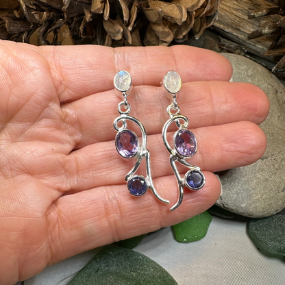 Fairy Waterfall Mystic Topaz Earrings