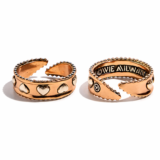 Love Always Hearts Adjustable Ring – ring