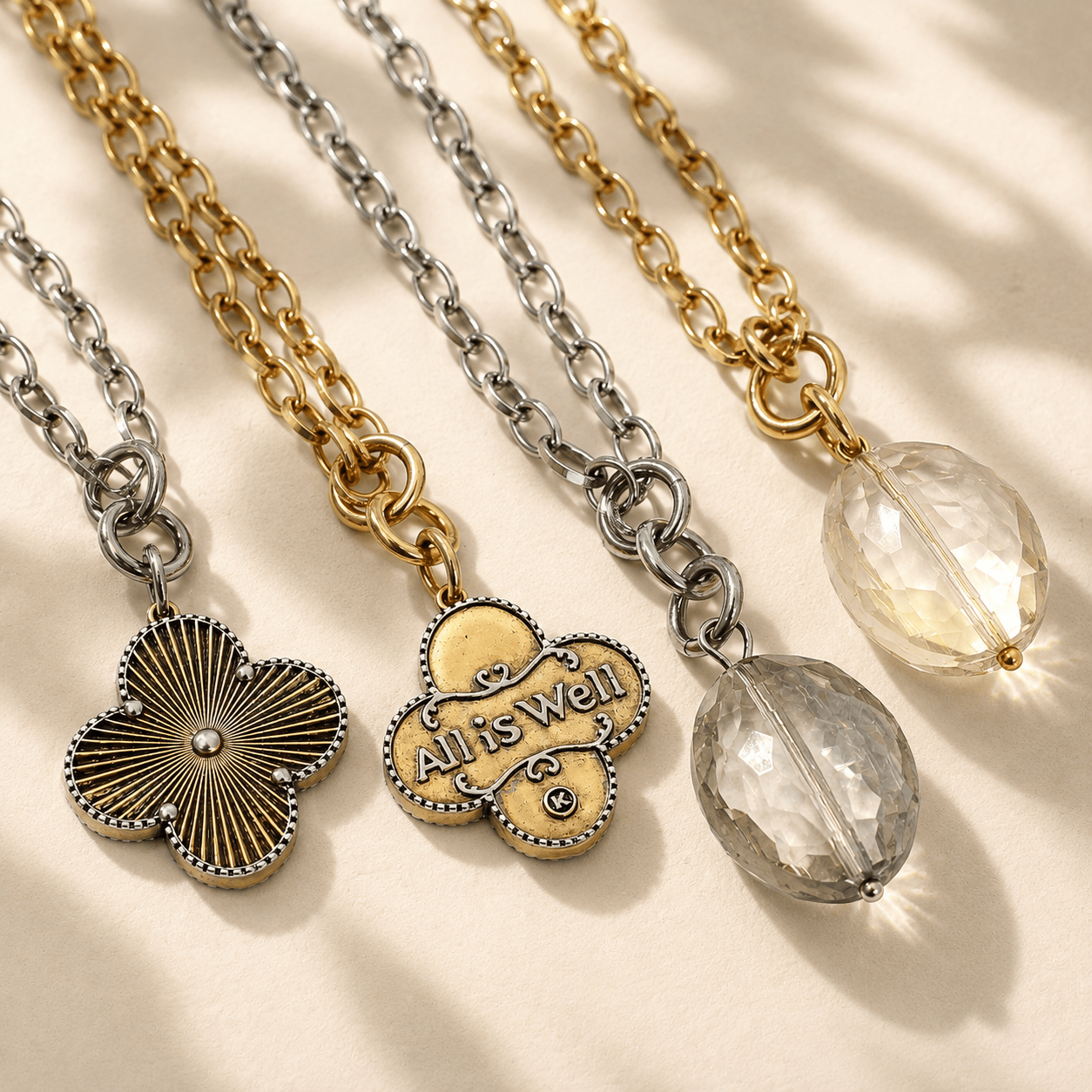 All is Well Clover Original Lite Necklace