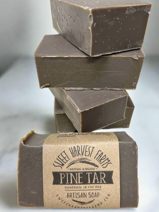 The Original Pine Tar Soap – Organic Handmade Creosote-Free