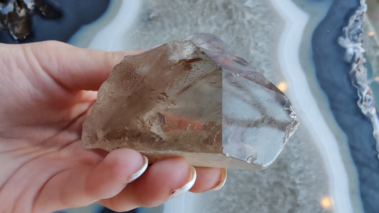 Lodalite Included Smoky Quartz 128g – Minerals