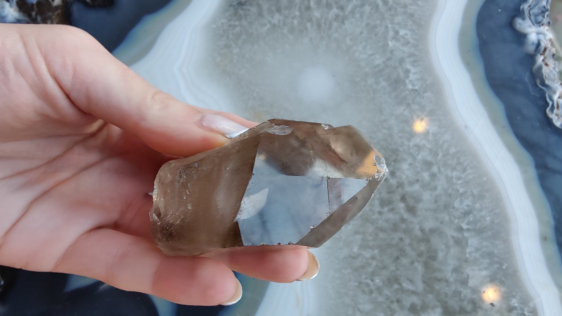 Lodalite Included Smoky Quartz 128g – Minerals
