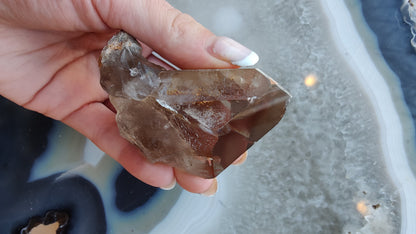 Lodalite Included Smoky Quartz 128g – Minerals