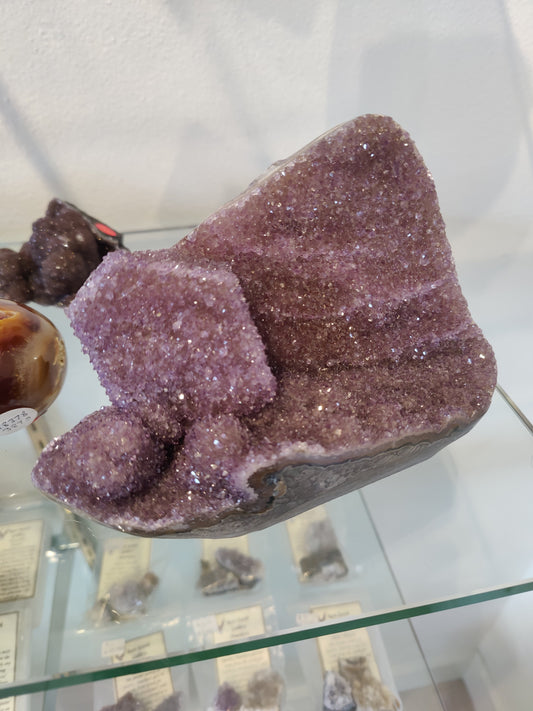 Amethyst Geode Sculpture – Lapidary