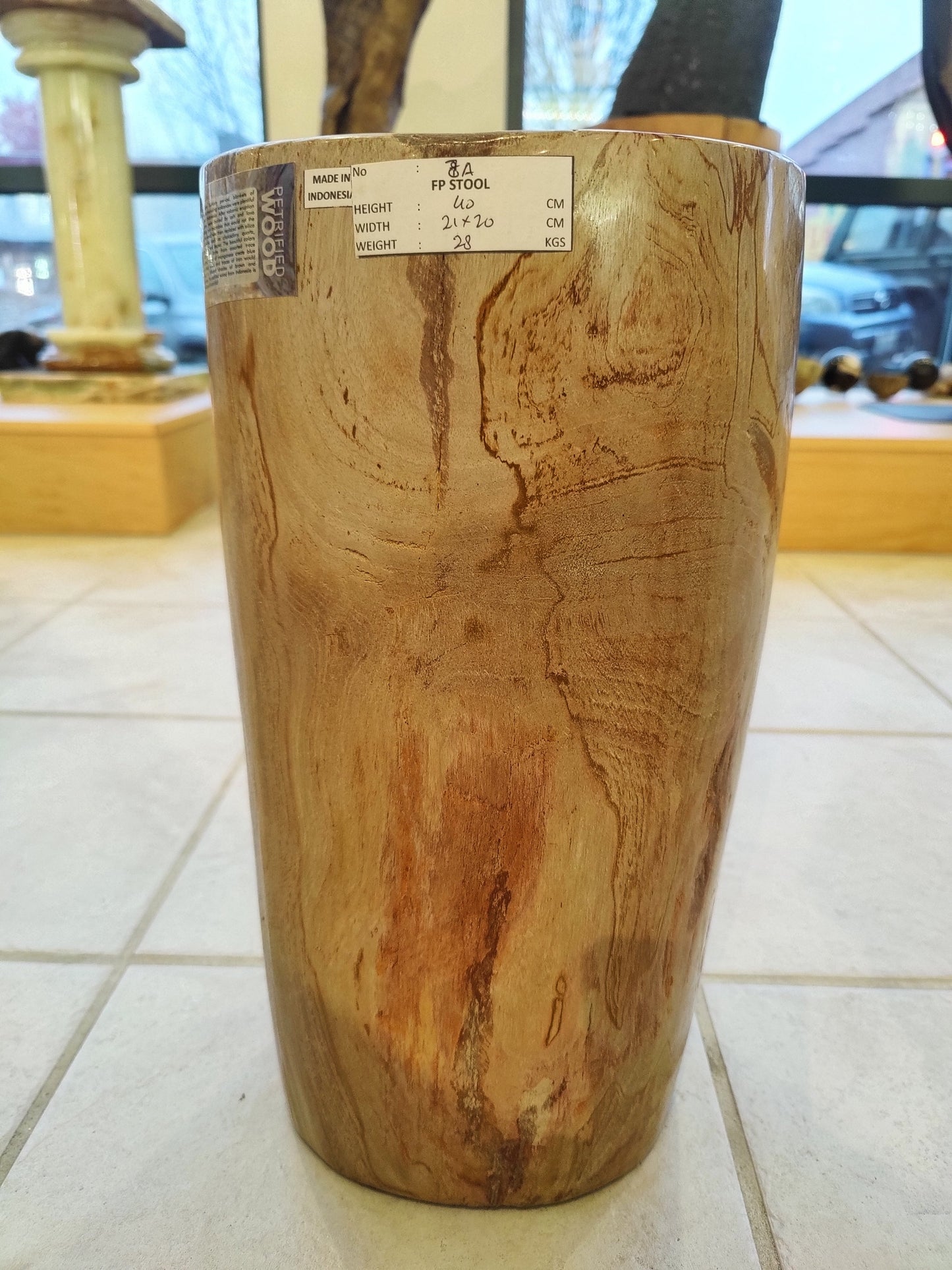 Petrified Wood Pedestal – Lapidary