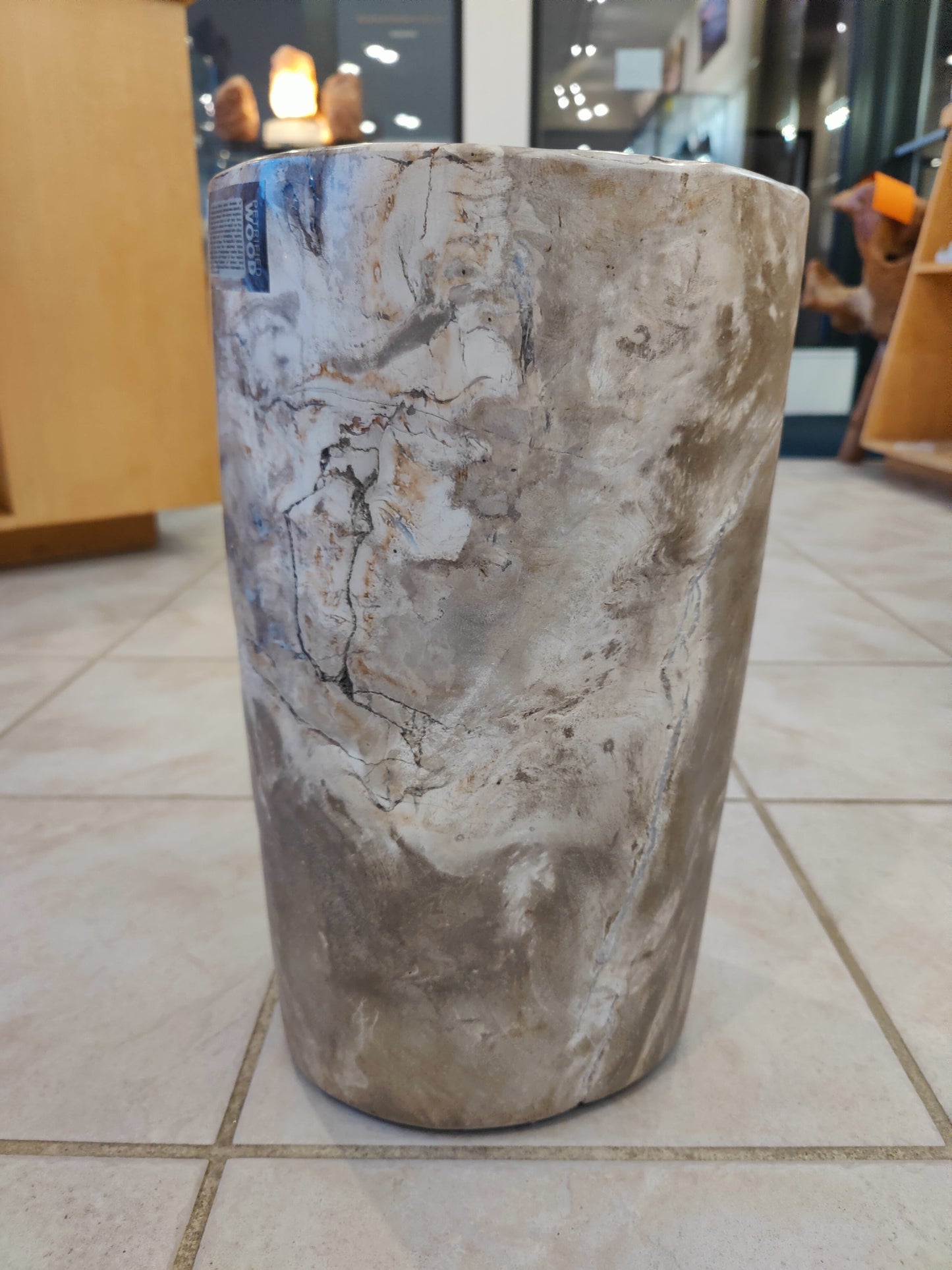 Petrified Wood Pedestal – Lapidary
