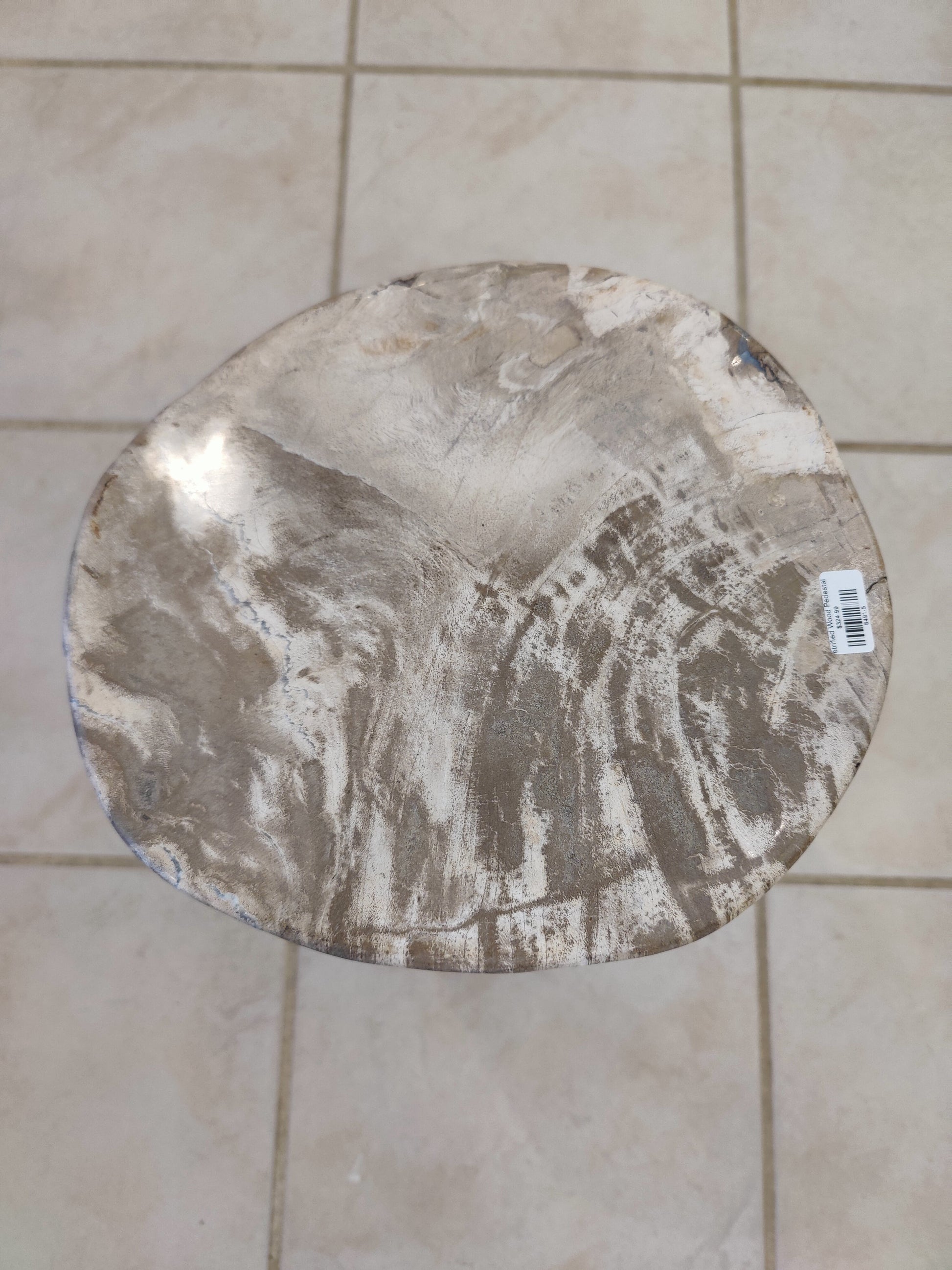 Petrified Wood Pedestal – Lapidary