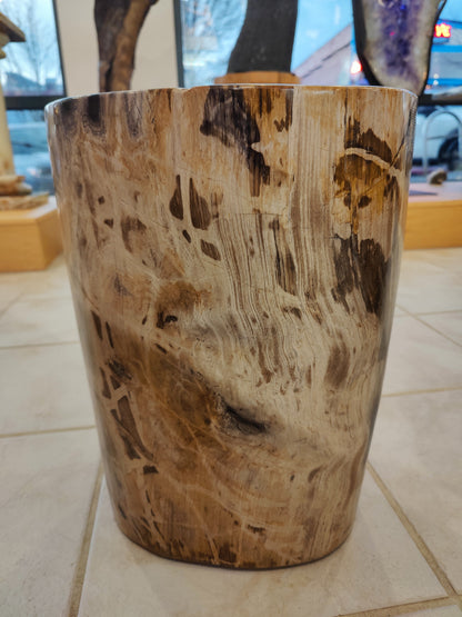 Petrified Wood Pedestal – 65kg 40cm 16" Lapidary