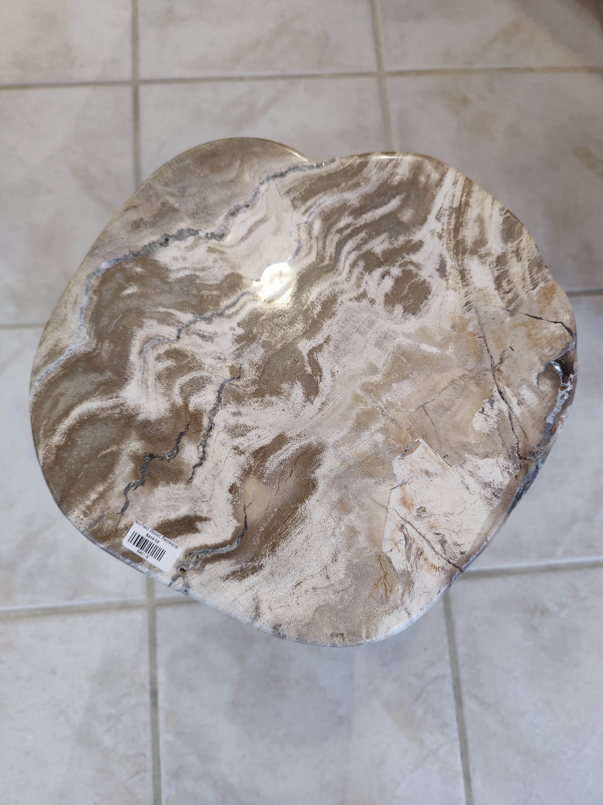 Petrified Wood Pedestal – Lapidary
