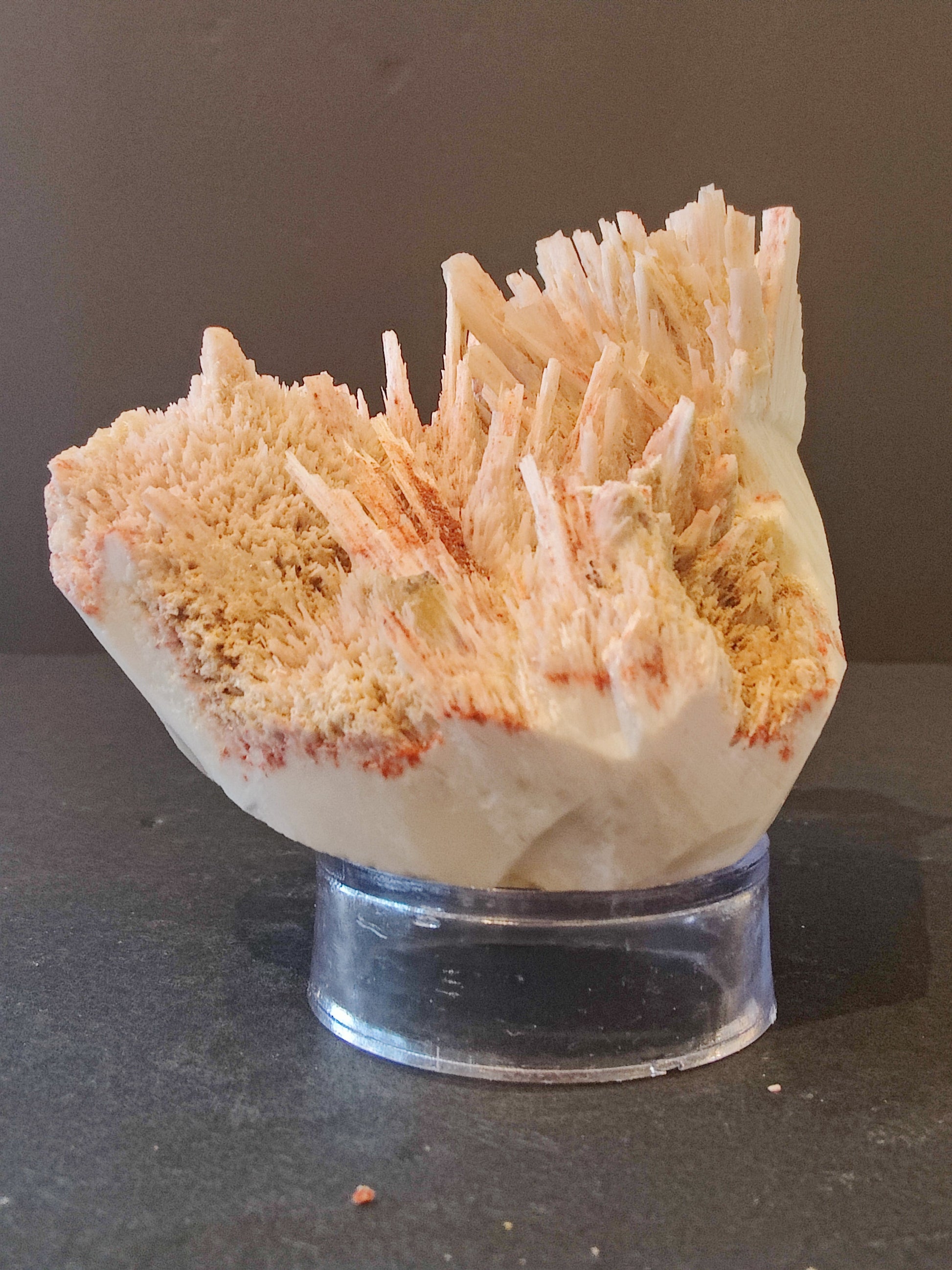 Red Mordenite Specimen 298g – Minerals